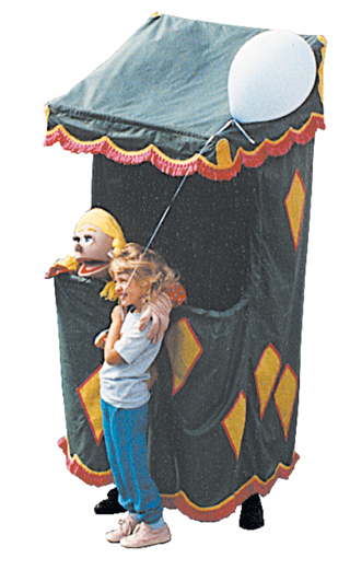 Walking Puppet Stage entertainment, fairs, festivals, party planners, trade shows